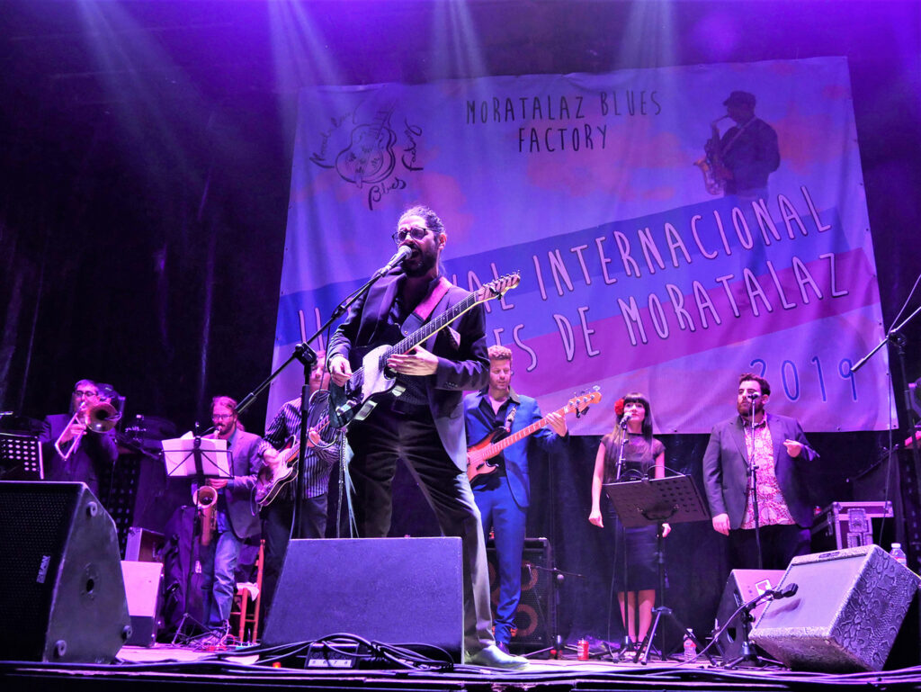 Bakin Blues Band en el II Festival Internacional de Blues de Moratalaz